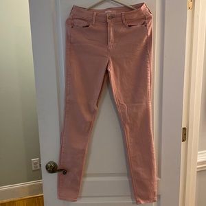 Woman’s Old Navy Rockstar super skinny jeans, Sz 8 tall